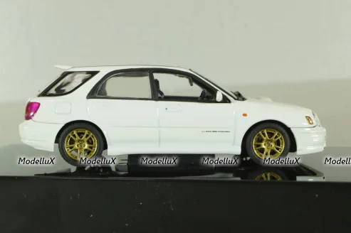 Subaru Impreza WRX Wagon STI 2001, white, 58633, AutoArt 1:43