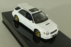 Subaru Impreza WRX Wagon STI 2001, white, 58633, AutoArt 1:43
