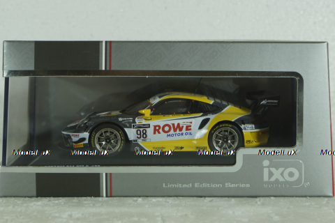 Porsche 911 GT3 R Winner 24h Spa Bamber/Tandy/Vanthoor 2020 Rowe Racing, LEGT43032, IXO 1:43