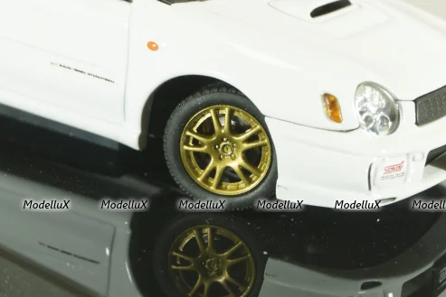Subaru Impreza WRX Wagon STI 2001, white, 58633, AutoArt 1:43