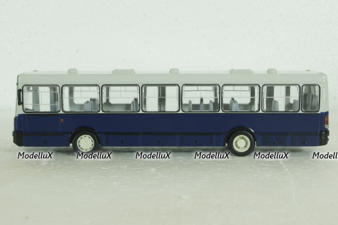 Ikarus-415, blue/white,  Kultovni Autobusy Minule Ery 1:72
