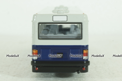Ikarus-415, blue/white,  Kultovni Autobusy Minule Ery 1:72
