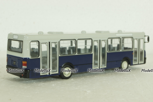 Ikarus-415, blue/white,  Kultovni Autobusy Minule Ery 1:72