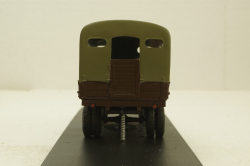 Газ-52 тент серо/коричневый, Херсон Моделс 1:43