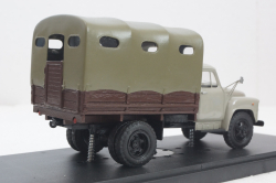 Газ-52 тент серо/коричневый, Херсон Моделс 1:43