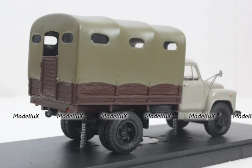 Газ-52 тент серо/коричневый, Херсон Моделс 1:43
