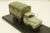 Газ-52 тент серо/коричневый, Херсон Моделс 1:43