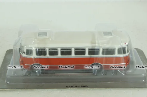 San H-100b, white,  Kultovni Autobusy Minule Ery 1:72