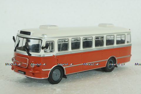 San H-100b, white,  Kultovni Autobusy Minule Ery 1:72