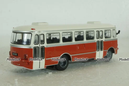 San H-100b, white,  Kultovni Autobusy Minule Ery 1:72