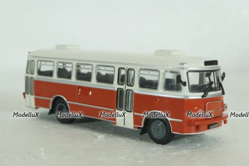 San H-100b, white,  Kultovni Autobusy Minule Ery 1:72