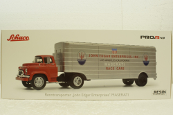 Gmc Truck Car Transporter "John Edgar Enterprises" Maserati 1956, 450918200, Schuco 1:43