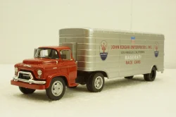 Gmc Truck Car Transporter "John Edgar Enterprises" Maserati 1956, 450918200, Schuco 1:43