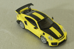 Porsche 911 GT2 RS 2018 yellow, 870068128 , Minichamps 1:87