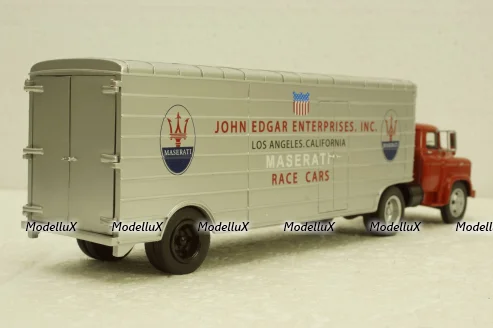 Gmc Truck Car Transporter "John Edgar Enterprises" Maserati 1956, 450918200, Schuco 1:43