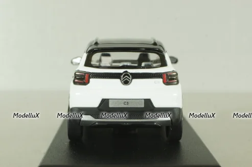 Citroën C3 2024 Polar White & Black roof, 155311, Norev 1:43