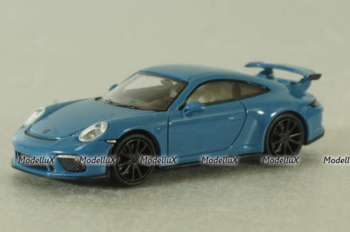 Porsche 911 GT3  2017 blue, 870067324, Minichamps 1:87