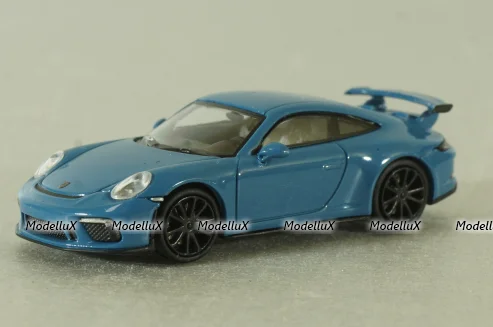Porsche 911 GT3  2017 blue, 870067324, Minichamps 1:87