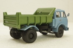 Маз-503А, самосвал, голубой/зеленый, (НАП) Конверсии 1:43
