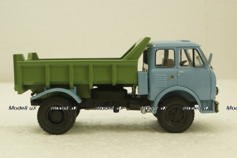 Маз-503А, самосвал, голубой/зеленый, (НАП) Конверсии 1:43