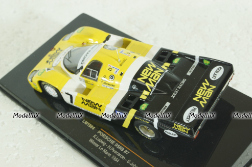 Porsche 956B Winner 24h Le Mans Ludwig/Pescarolo/Johansson 1984 New Man, LM1984, IXO 1:43