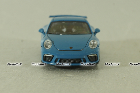 Porsche 911 GT3  2017 blue, 870067324, Minichamps 1:87