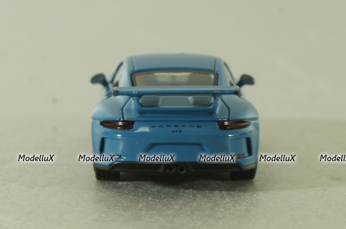 Porsche 911 GT3  2017 blue, 870067324, Minichamps 1:87