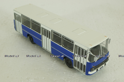 Ikarus-260, синий/белый,  Kultovni Autobusy Minule Ery 1:72