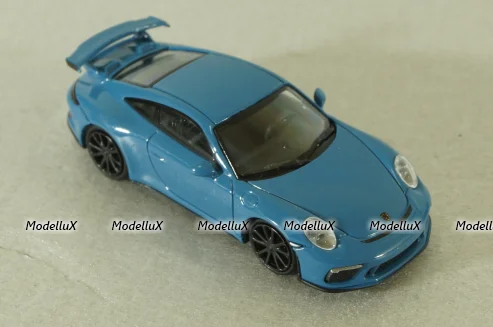 Porsche 911 GT3  2017 blue, 870067324, Minichamps 1:87