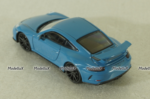Porsche 911 GT3  2017 blue, 870067324, Minichamps 1:87