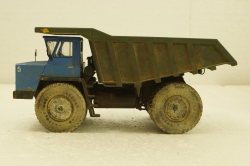 Белаз-7548, со следами эксплуатации, (НАП) Конверсии 1:43