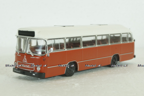 Magirus-Deutz Saturn II, red/white,  Kultovni Autobusy Minule Ery 1:72