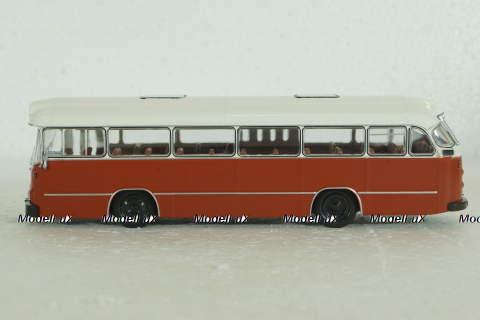 Magirus-Deutz Saturn II, red/white,  Kultovni Autobusy Minule Ery 1:72