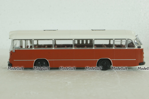 Magirus-Deutz Saturn II, red/white,  Kultovni Autobusy Minule Ery 1:72