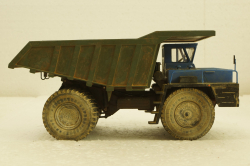 Белаз-7548, со следами эксплуатации, (НАП) Конверсии 1:43