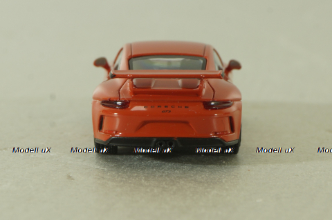 Porsche 911 GT3  2017 orange, 870067320, Minichamps 1:87