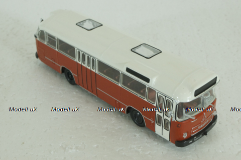 Magirus-Deutz Saturn II, red/white,  Kultovni Autobusy Minule Ery 1:72
