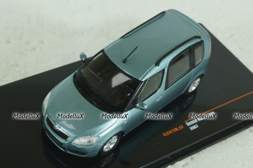 Skoda Roomster 2007 lightgreen-metallic, CLC472, IXO 1:43