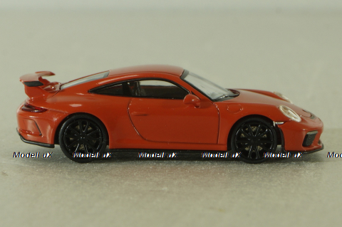 Porsche 911 GT3  2017 orange, 870067320, Minichamps 1:87