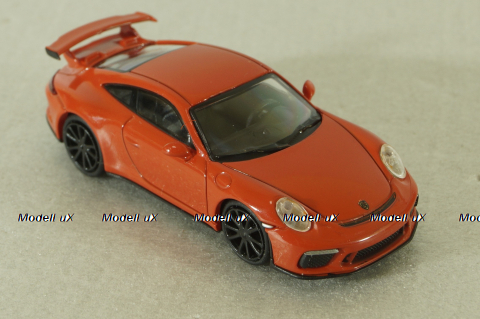 Porsche 911 GT3  2017 orange, 870067320, Minichamps 1:87