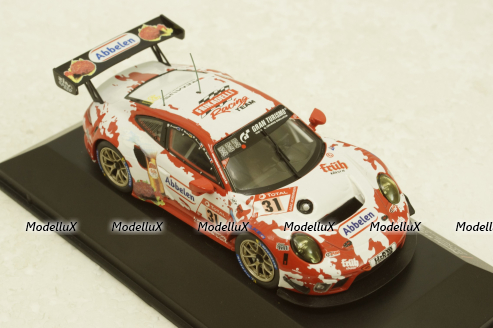 Porsche 911 GT3 R #31 24h Nürburgring 2019 Frikadelli Racing Team, LEGT43021, IXO 1:43