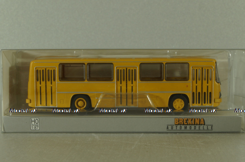 Икарус-260 автобус city bus, dark yellow, BRE59800, Brekina 1:87
