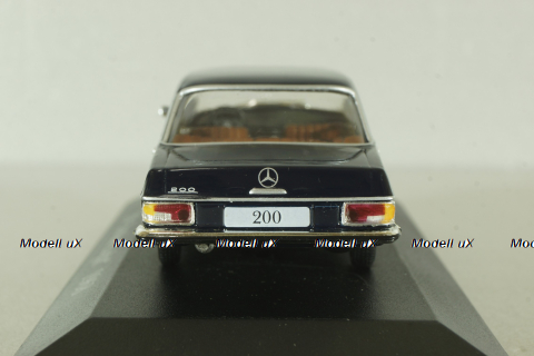 Mercedes 200 "Stroke Eight" (W115), 1968, blue, Altaya 1:43