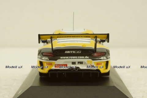 Porsche 911 GT3 R #998 2nd 24h Spa 2019 ROWE Racing, LEGT43031, IXO 1:43