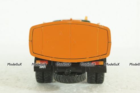 Зил-130 КО-002  Поливомоечная, Хаки/оранж,  Автомобиль на службе №80 1:43