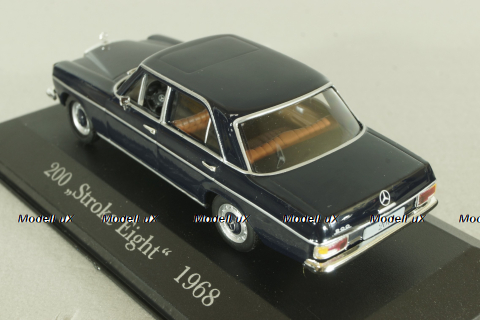 Mercedes 200 "Stroke Eight" (W115), 1968, blue, Altaya 1:43