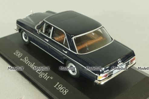 Mercedes 200 "Stroke Eight" (W115), 1968, blue, Altaya 1:43