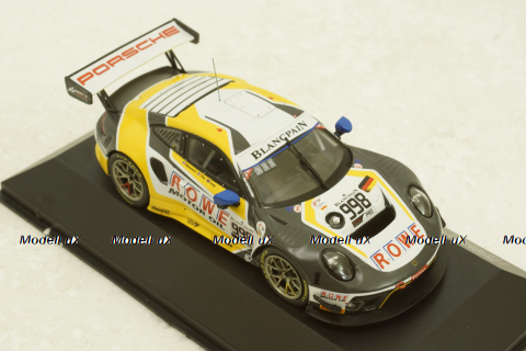 Porsche 911 GT3 R #998 2nd 24h Spa 2019 ROWE Racing, LEGT43031, IXO 1:43
