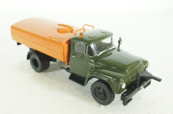Зил-130 КО-002  Поливомоечная, Хаки/оранж,  Автомобиль на службе №80 1:43