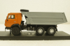 Камаз-5511, самосвал, оранжевый/серый, Конверсия 1:43